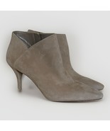 Vince Camuto Avelinsa Suede Bootie Size 7.5 Nude Tan Ankle Boot Womens S... - $730.37 MXN