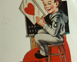 Vintage 1950s Valentines I’m No Dunce I Want You For My Valentine Box2 - £4.68 GBP