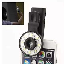 Picture Perfect Selfie Clip On LED Light With 4X Wide Angle Lens - $54.19
