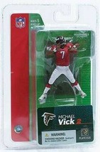 Michael Vick Atlanta Falcons mini McFarlane NFL Action Figure NIB Virginia Tech - £17.79 GBP