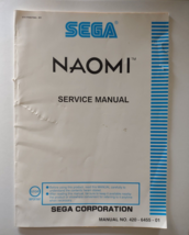 Naomi Arcade Game Service Instruction Manual Original Video Game Japan 1999 - £28.59 GBP