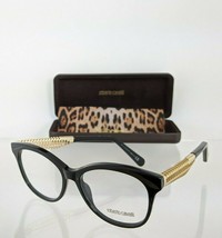 Brand New Authentic Roberto Cavalli Eyeglasses RC 5090 001 52mm Black Frame - £92.58 GBP