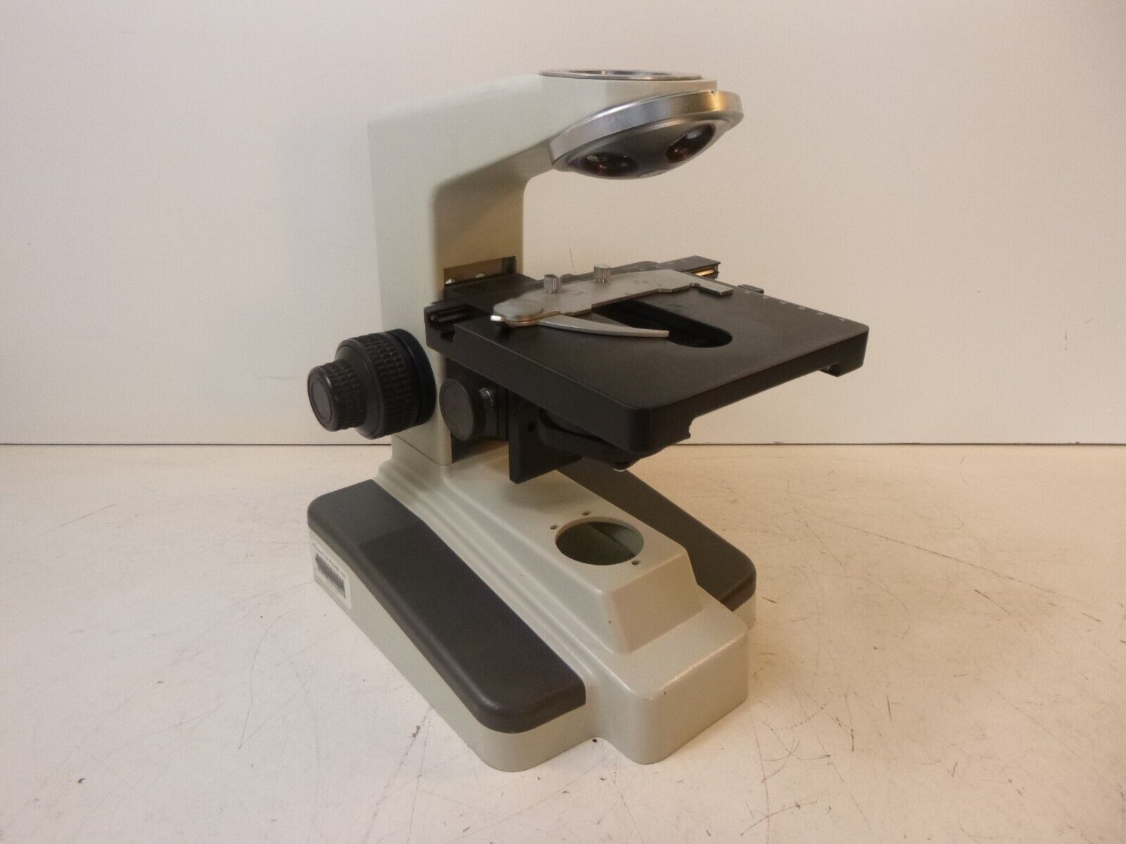 Microscope Base with Stage and 4 Place Turret - No Head or Electronics - $85.55