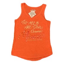 Mlb Women&#39;s 2017 Orange Miami All Star Baseball Game Tank Top New Medium - $39.00