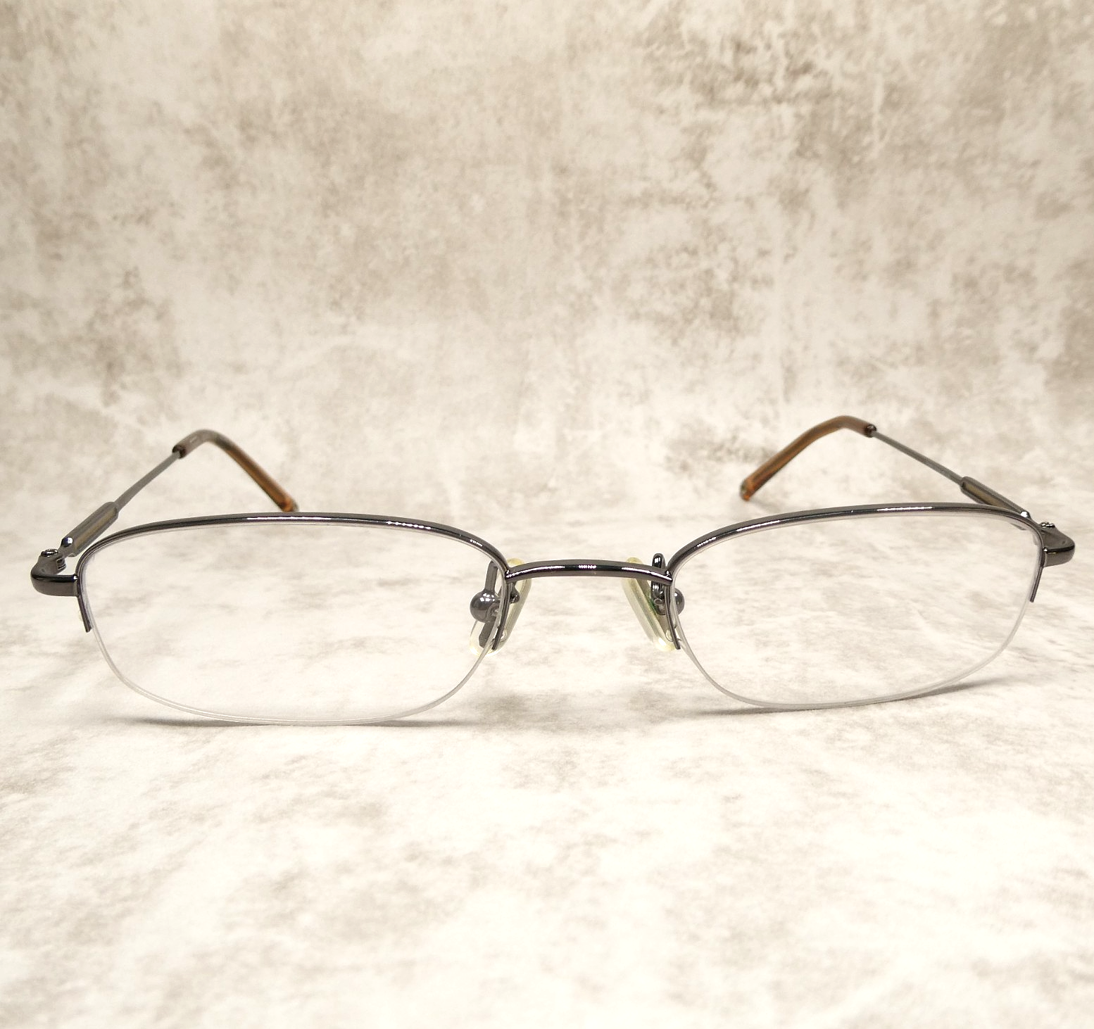 Coach Womens Polished Gray Half Rim Eyeglasses FRAMES Greenwich 304 49-19-135 Item image 2