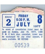 John Sebastian Concert Ticket Stub July 8 1977 Central Park New York City - £27.24 GBP