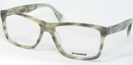Jil Sander JS2714 316 Striped Olive-Green Eyeglasses Glasses Frame 54-17-140mm - £108.25 GBP