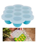 Baby Food Freezer Tray w/ Clip-On Lid – 10 Section Silicone - $271.64 MXN
