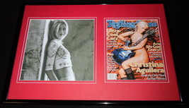 Christina Aguilera 12x18 Framed Rolling Stone Cover &amp; Photo Display - £54.78 GBP