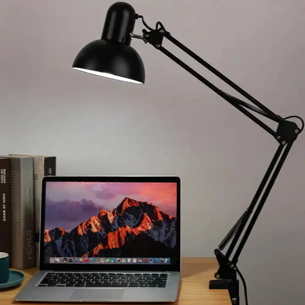 Sk lamp reading light modern design eye caring bedside led desk clamp light for reading thumb200