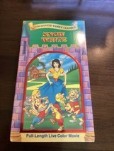 Kids Klassics Snow White 1991 NEW VHS Enchanted Family Classics - £7.89 GBP