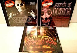 Sounds Of Halloween, Sounds Of Horror And Creepy Classics Cds - £13.85 GBP