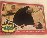 Vintage Star Wars Trading Card Red 1977 #72 Ben Kenobi Rescues Luke - $2.96