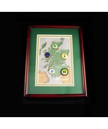 Vintage Scotland golf shadowbox frame - old style coin markers - Men&#39;s G... - £97.95 GBP