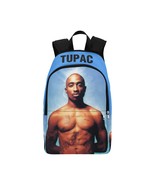 Tupac 2pac The Rapper Adult Casual Waterproof Nylon Backpack Bag - £35.85 GBP