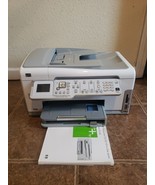 UNTESTED HP Photosmart C6180 Printer - No power cable for parts as is - £55.58 GBP