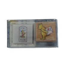 Disney Winnie The Pooh Rubber Stamp &amp; Ink Pad Set In Classic Pooh Design - €8,22 EUR