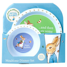 Beatrix Potter Peter Rabbit 3pc Dinner Set - £22.44 GBP