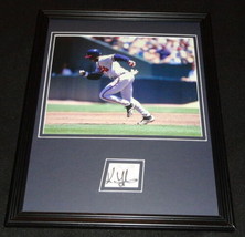 Kenny Lofton Signed Framed 11x14 Photo Display Braves Indians - £55.38 GBP