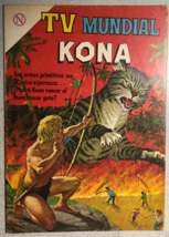 TV MUNDIAL #24 Kona (1964) Mexican comic book in Spanish FINE- - $19.79