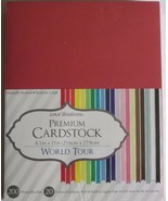 Core&#39;Dinations Cardstock Paper 8 1/2&quot; X 11&quot; 200 Sheets Basic Colors WORL... - £22.43 GBP