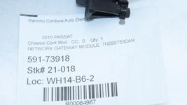 Chassis ECM Network Gateway ID 7N0907530APZ01 Fits 15-16 JETTA 64987 image 2