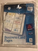 Business Card Pages 10 Pack Sealed ODS2 - £7.00 GBP