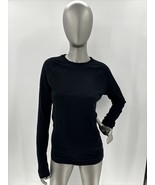 NWT Smartwool Women&#39;s Merino 250 Baselayer Long Sleeve Black Size M - £41.23 GBP