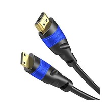 KabelDirekt 1.5m Mini HDMI to HDMI Cable compatible with HDMI 2.1, 2.0a, 2.0, 1. - £11.14 GBP