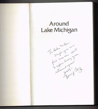 Around Lake Michigan by Beverly Barsy Jean Komaiko Ruth Mackelmann Book  Signed - £57.61 GBP