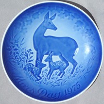 BING &amp; GRONDAHL 1975 Mother’s Day Plate – Deer and Fawn B&amp;G Mothers Day - £3.16 GBP