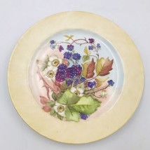 Vintage Haviland Limoges Hand Painted Dinner Plate Blackberries Signed M... - $14.01