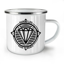 Diamond Life Club NEW Enamel Tea Mug 10 oz | Wellcoda - $25.63