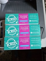 Tom&#39;s of Maine Antiplaque and Whitening Toothpaste 4.6 oz, 3-pack - FREE SHIPPIG - £13.70 GBP