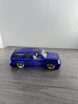 2002 Cadillac Escalade Dub City by Jada 1/24 Scale Diecast Blue SUV Mode... - $21.14