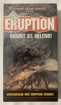 The Eruption of Mt St Helens VHS Video Tape New Factory Sealed Free Shipping - £20.24 GBP