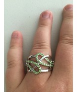 Paparazzi Ring (one size fits most) (new) MORE OR FLAWLESS GREEN - £5.98 GBP