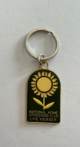 National Home Gardening Club Life Member Flower Key Chain Keychain - £7.50 GBP