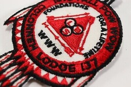 Vintage &#39;75 Colonneh Lodge 137 WWW Order Arrow OA Fall Pow Wow Boy Scout... - £9.34 GBP