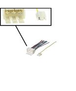 Stereo wiring harness aftermarket radio adapter plug. For many 1975+ GM ... - $12.99
