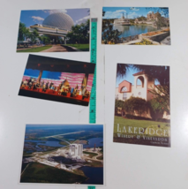 post cards lot of 5, florida disney  see photos ( A330) - $5.94
