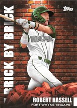 2022 Topps Pro Debut Brick By Brick #BB13 Robert Hassell RC Rookie Card ⚾ - £0.69 GBP