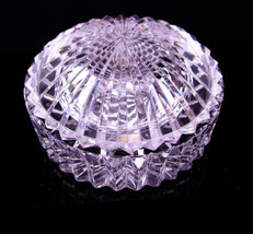 Vintage Wedding gift - waterford Crystal - Trinket box - irish crystal powder va - £48.84 GBP