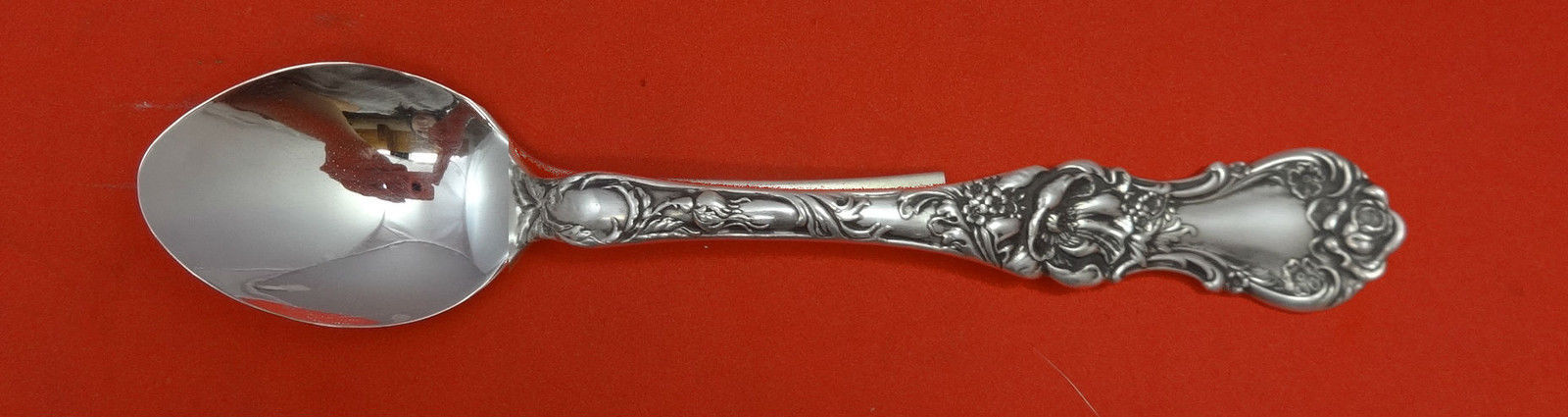 Primary image for Floral by Wallace Plate Silverplate Infant Feeding Spoon Custom Made