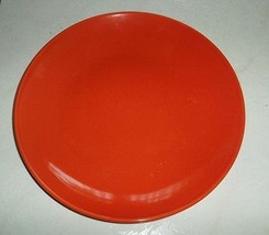 Orange Color Stoneware Collectible Large Dinner Plate with a Gloss Finis... - £13.31 GBP