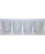 EXQUISITE SET OF 4 MIKASA CRYSTAL PALMA 4 3/8&quot; DOUBLE OLD FASHIONED GLAS... - $98.99