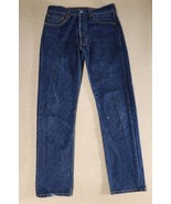 Levi&#39;s 501 vintage Blue Jeans Made in Mexico 501-0115 size W31 L32 See P... - $135.82 CAD