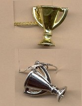 AWARD TROPHY CUP NECKLACE-First Place Winner Team Coach Jewelry - £3.12 GBP