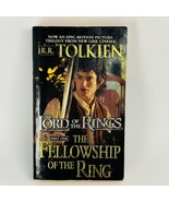 The Fellowship of the Ring, Lord of the Rings by J.R.R. Tolkein 2001 Pap... - $4.99