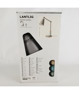 Ikea Lantlig Childrens Room Table Lamp LED Light New 13&quot; Birch Wood - £26.09 GBP